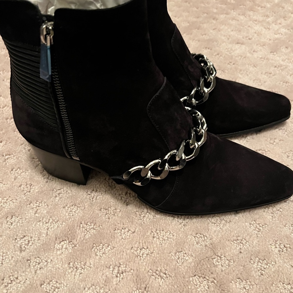 New Suede Balmain Boots